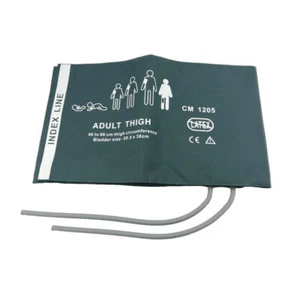 NIBP Cuff Reusable Adult Thigh Double Hose 46-66cm - A Pack of One Cuff - Picture 1 of 11