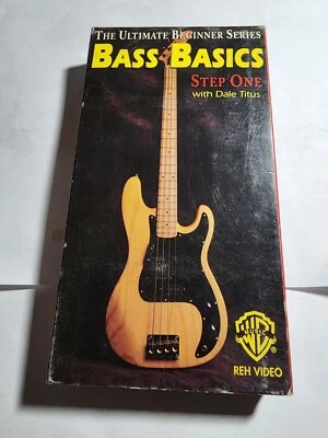 For Bass Guitar The Ultimate Beginners Series Bass Basics Step One VHS VG+ B6 - Image 1 of 2