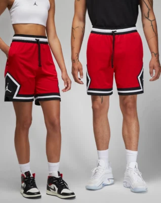 Nike Jordan Dri-FIT Sport Diamond Men's Shorts Red Size S-XL Casual Bottoms - Image 1 of 4