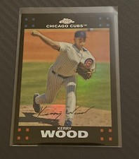 2007 Topps Chrome Refractor Kerry Wood #197 Chicago Cubs 