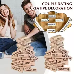 Game for Adults, 48Pcs Super Naughty Block Tower Game, Couples Games for Adults - Picture 1 of 7