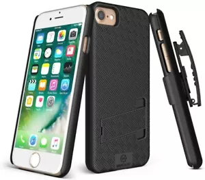 iPhone 8, iPhone 7 Holster, WixGear Shell Holster Combo Hülle für Apple iPhone 7 - Bild 1 von 7