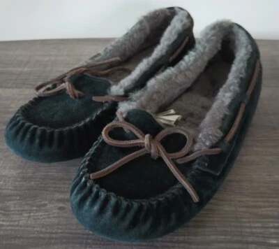 Zapatilla/zapatos mocasín UGG Australia para mujer S/N 3050 talla 8 negro  Foto 1 de 4