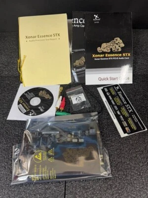 Asus 80-YAA0C0-C13 XONAR ESSENCESTX/A STX PCI-E Audio Card - Image 1 of 4