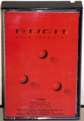 RUSH HOLD YOUR FIRE CASSETTE TAPE "NICE" - Image 1 of 3
