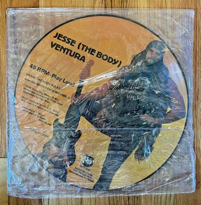 Jesse (The Body) Ventura - The Body Rules, Picture Disc, Brand New Sealed LP - Image 1 of 2