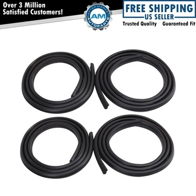 Door Weatherstrip Seal Kit Fits 2005-2010 Jeep Grand Cherokee - Image 1 of 3
