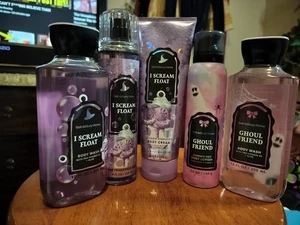 Bath And Body Works Halloween Collection New Lot  I Scream Float & Ghoul Friends - Picture 1 of 2