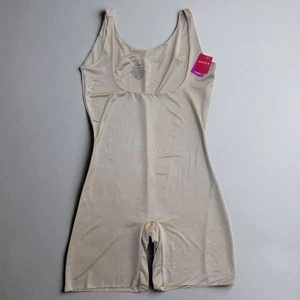 Spanx Body offene Brust mittlerer Oberschenkel neu mit Etikett Gr. 3X 10133P natürlich Glam Beige Shapewear - Bild 1 von 13