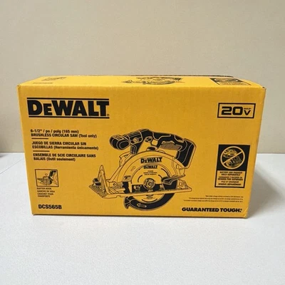 DeWalt Saw DCS565B 20V MAX 6 1/2" Cordless Brushless Circular Saw  TOOL ONLY - Image 1 of 4