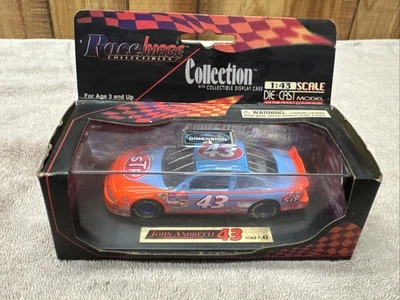 John Andretti #43 STP 1998 1:43 Die-Cast Race Image Nuevo en caja con vitrina Foto 1 de 4