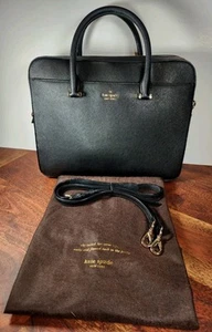 Kate Spade 13" Saffiano Leather Laptop Messenger Bag New & Dust Bag - Picture 1 of 10