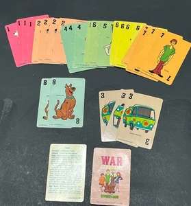 Vintage 1979 Scooby Doo Hanna Barbera - War/Slap Jack Card Game - Playing Cards - Picture 1 of 1