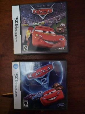 Disney Pixar Cars & Cars 2 (Nintendo DS) Complete  - Image 1 of 4