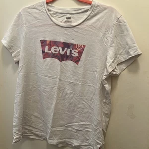 Levi short sleeve white T-shirt size large - Picture 1 of 3