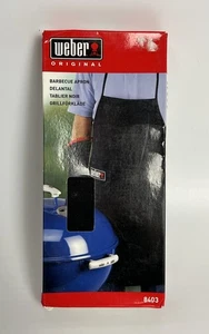 Weber Grillschürze schwarz Nackenbandschlaufe One Size schwarz Schürze neu im Karton - Bild 1 von 6