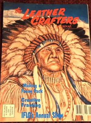 Leather Crafters Journal Volume January - February, 1991 Creating Framing. - Image 1 of 4