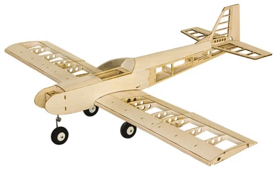 Dancing Wings Low Wing Sport Balsa Kit 1.4m Radio Control Model (No Electrics) - Image 1 of 4