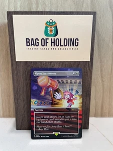 Open the Armory  -FOIL- Full Art - Secret Lair :Sonic :Chasing Adventure- MTG-NM - Imagen 1 de 2