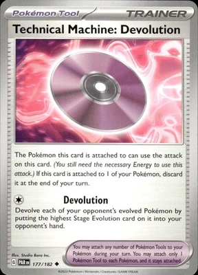 Technical Machine: Devolution 177/182 Sv04: Paradox Rift Regular - NM - Pokemon - Image 1 of 2