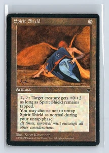 (4x) SPIRIT SHIELD – MTG Magic the Gathering Card – Fallen Empires – Rare - Picture 1 of 6