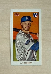 GAVIN LUX RC - 2020 Topps 206 - Wave 1 [Base] - #45 - LOS ANGELES DODGERS - Picture 1 of 2