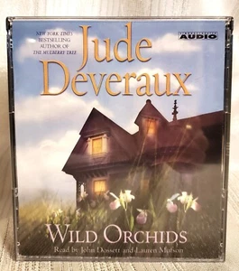 Wild Orchids Audiobook 4 CDs Used LN Jude Deveraux Plastic case Dossett Mufson - Picture 1 of 4