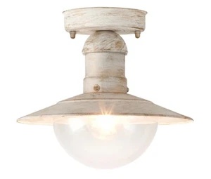 Rabalux 8739 Außendeckenleuchte Oslo, E27, weiß, rund, ø240mm - Bild 1 von 3