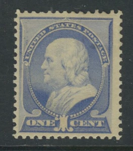 US, #212 1 Cent Ultramarine Mint Hinged - Beautiful Stamp - Picture 1 of 2