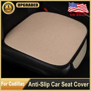 For Cadillac Car Front Seat Covers Four Seasons Cushions Protectors Pad Interior - Picture 1 of 10