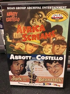 *one owner!* Africa Screams / Jack And The Beanstalk DVD Abbott & Costello ROAN - Bild 1 von 3