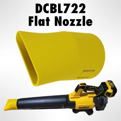 3DEXCEL Leaf Blower Flat Nozzle for Dewalt 20V DCBL722 DCBL722B DCBL722P1 DCBL722X1