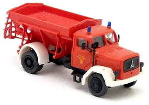 Preiser Magirus Mercur Streufahrzeug Feuerwehr München rot 1:87 H0 - Picture 1 of 3