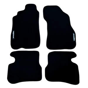 Tapetes de coche para terciopelo Hyundai accent impermeables alfombras negras revestimientos automáticos nuevos - Imagen 1 de 13