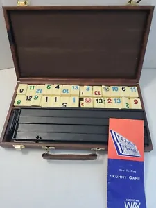 Vintage Rummy-O Tile Game-Retro-Bar with Directions Clean Pressman - Picture 1 of 6
