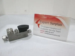 Hoke, 7387001R, Valve Assy, 100 PSIG, SST CF8M (7Bar), Used - Picture 1 of 7