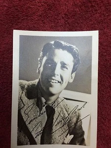 Peter Lawford - 3 1/2" x 5" Pre-Print handsigniertes Foto - Vintage 1940er - Bild 1 von 2