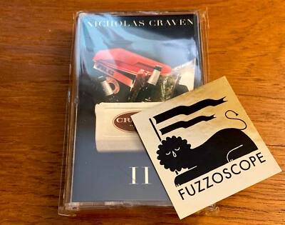 NICHOLAS CRAVEN N II 2 Ltd Black Tape 1/100 SEALED Mach-Hommy billy woods Ransom - Image 1 of 4
