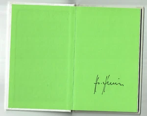 Helme Heine - Buch "Gruß und Kuß" mit Autogramm des Autoren Illustrator Kinder - Bild 1 von 2