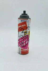 Graffiti art original usps slap spray Paint Can by NYC street artist PUKE - Picture 1 of 10