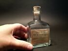  Antique Vintage Style Glass Whiskey Medicine Apothecary Decanter Bottle