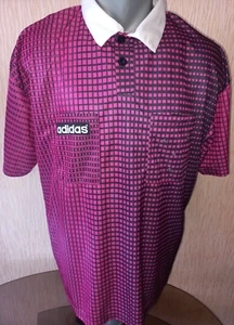 Vintage Adidas Referee 90's jersey shirt (Size L) - Picture 1 of 6