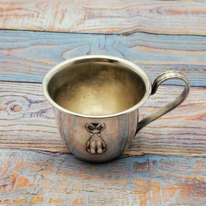 Denmark Silver 820, Siamese cat, kids cups - Picture 1 of 4