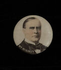 1896 William McKinley Pinback Button Pin Political Presidential Campaign HTF