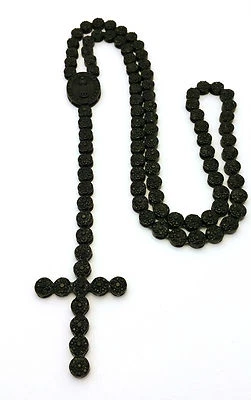 COLLAR ROSARIO CON RACIMO DE FLORES DE ORO 14K DIAMANTE LABORATORIO HIP HOP HIT DE TODO EL TIEMPO PARA HOMBRE Foto 1 de 4