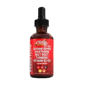 Cayenne Pepper Supplement Liquid Drops + Hawthorn Berry 60ml - Picture 1 of 7