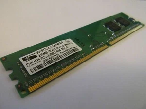ProMOS 256MB V916732J24QAFW-E4 DDR2 PC2-4200U 533MHz DIMM 240-pin RAM - Picture 1 of 1