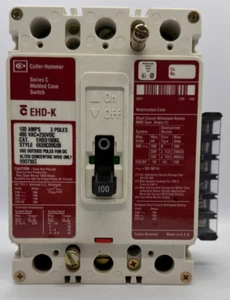 EHD3100KL Eaton Cutler-Hammer 100 Ampere 3-polig 480 Volt Leitungsschutzschalter (58) - Bild 1 von 8