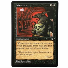 Mortuary x1 MTG Stronghold ST Magic the Gathering English Rare LP-NM