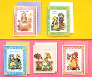 6 GREETING CARDS—UNUSED + ENVELOPES—BIRTHDAY—THINKING OF YOU—GET WELL—SPECIAL - Picture 1 of 17